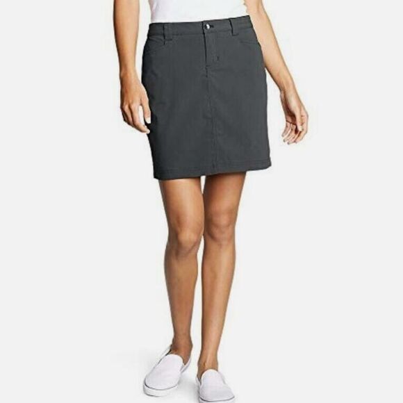 Eddie Bauer Gray Skort Skirt | Size 4 - Picture 1 of 8